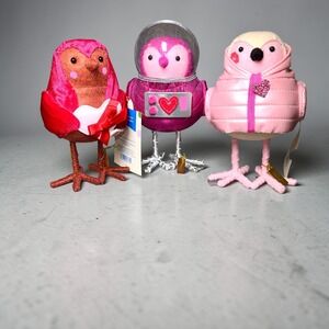 Spritz Featherly Friends Valentines Day Birds Astra Smoocher Boxter 2026 Set/3